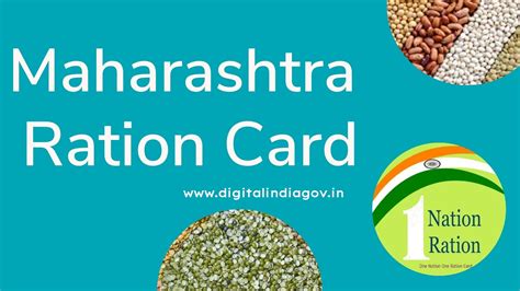 ration card maharashtra smart card|ration card correction online Maharashtra.